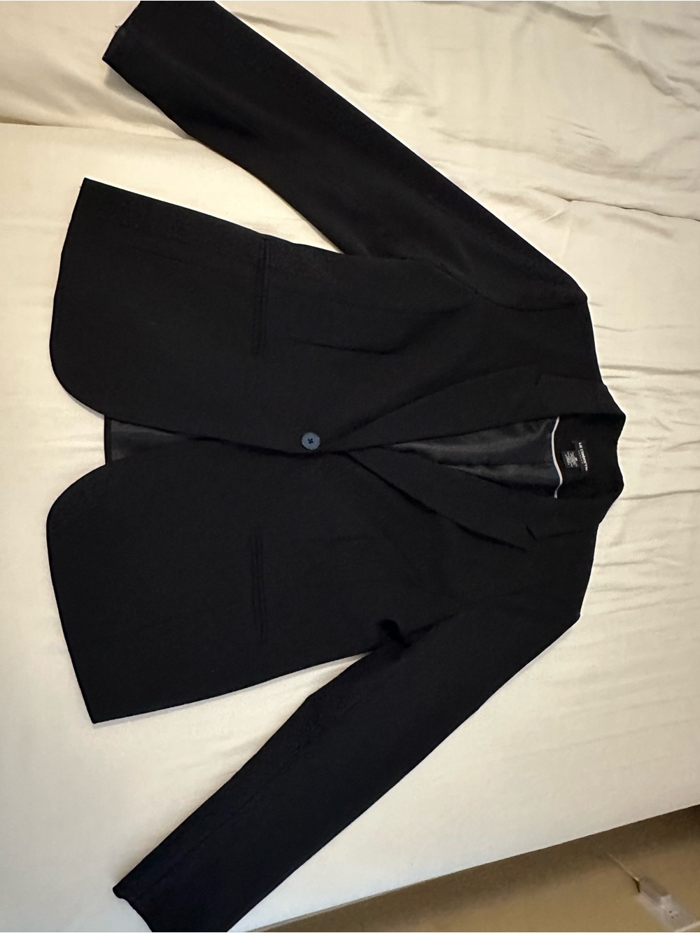 Black Women's Tailored Blazer Jacket